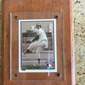 Rollie Fingers 1992 Upper Deck #H7 Heroes